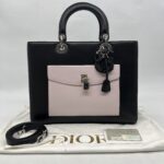 Dior Lady Dior Pockets Black SHW