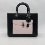 Dior Lady Dior Pockets Black SHW