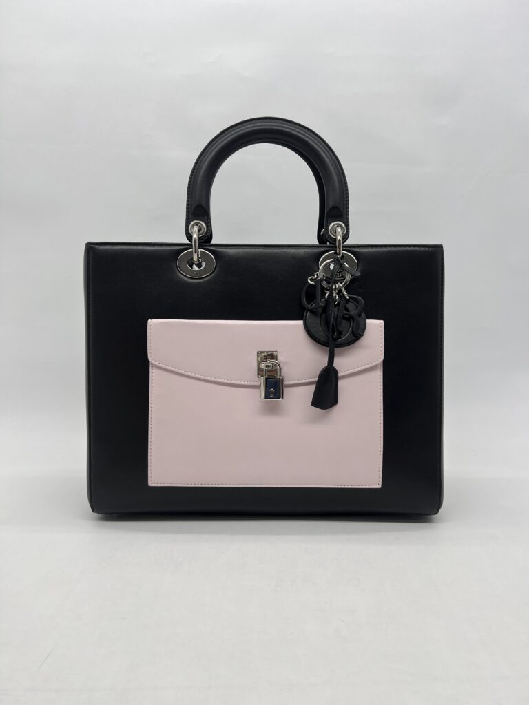 Dior Lady Dior Pockets Black SHW
