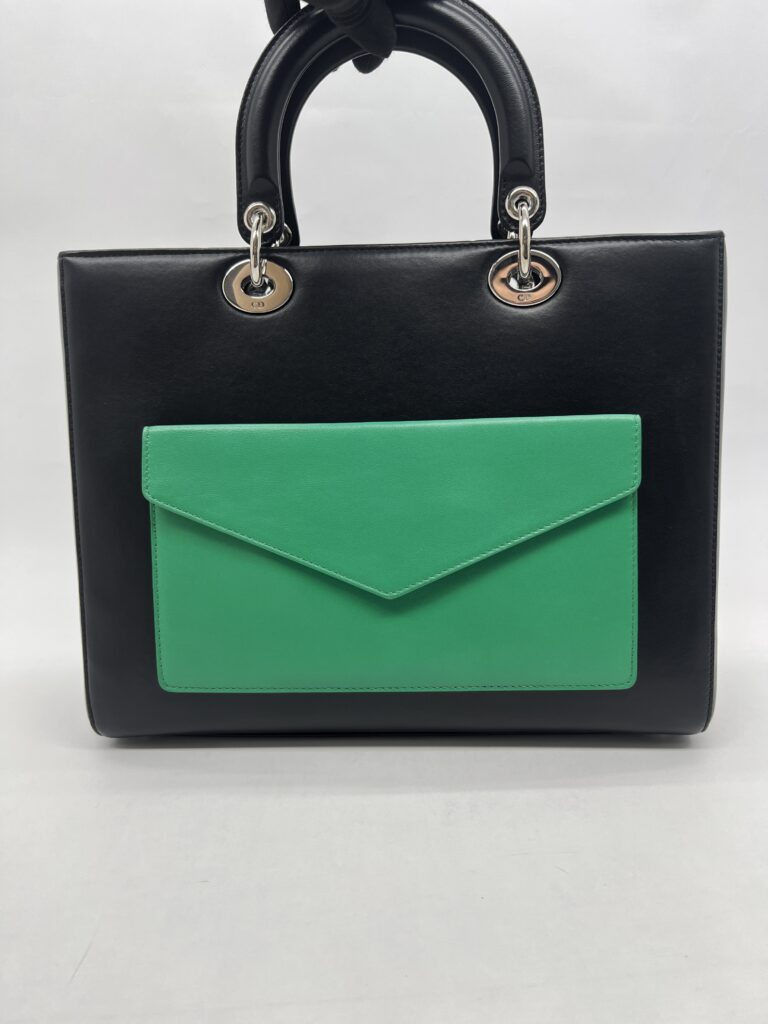 Dior Lady Dior Pockets Black SHW