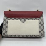 Gucci Medium Padlock Monogram GG Supreme Red Navy GHW