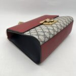 Gucci Medium Padlock Monogram GG Supreme Red Navy GHW