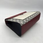 Gucci Medium Padlock Monogram GG Supreme Red Navy GHW