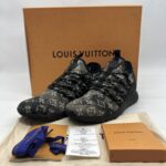 Louis Vuitton Fastlane Sneakers Denim Monogram Wash