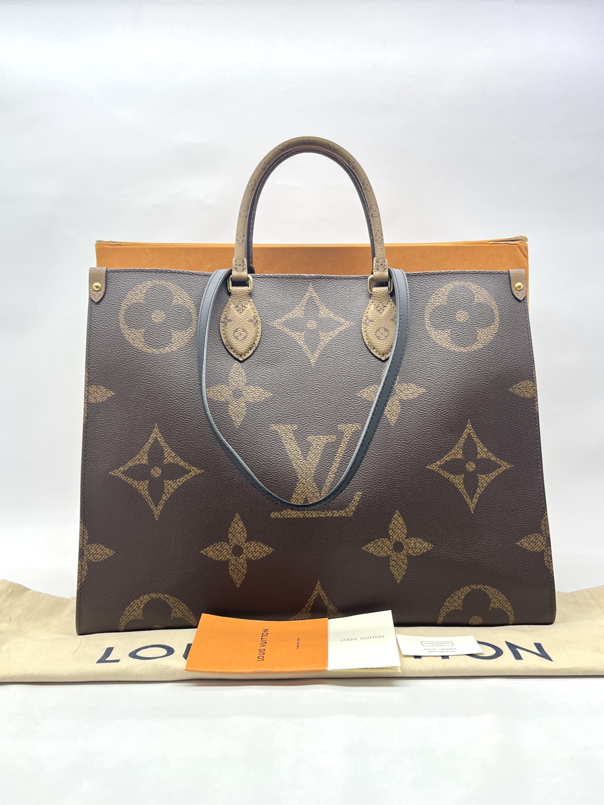 Louis Vuitton On The Go GM Monogram Reverse GHW