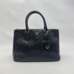 Prada Galleria Saffiano Lux Black GHW