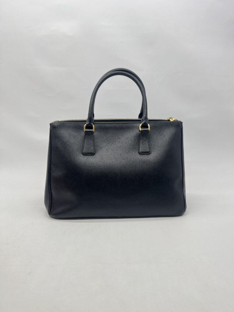 Prada Galleria Saffiano Lux Black GHW