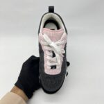 Chanel CC Trainer Sneaker Black Pink Tweed