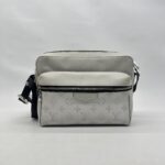Louis Vuitton Outdoor Messenger Monogram Antartica White Taiga