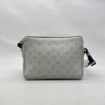 Louis Vuitton Outdoor Messenger Monogram Antartica White Taiga