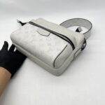 Louis Vuitton Outdoor Messenger Monogram Antartica White Taiga