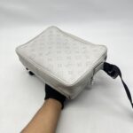 Louis Vuitton Outdoor Messenger Monogram Antartica White Taiga