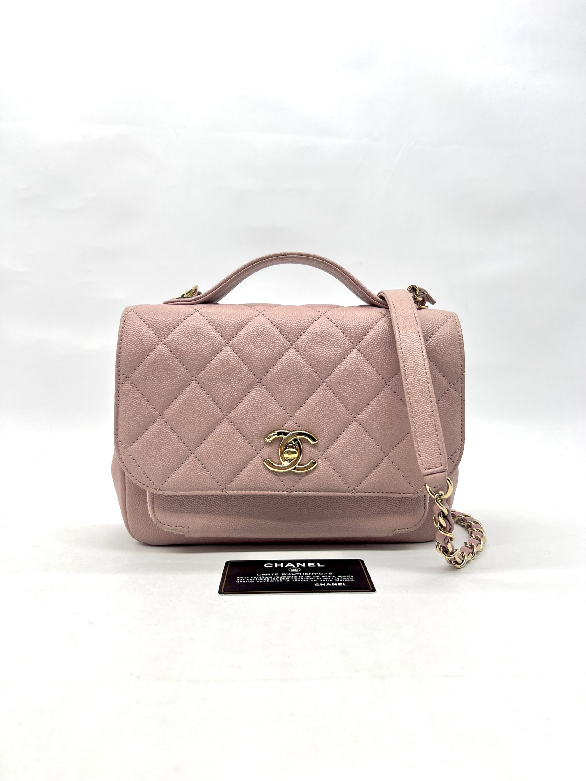 Chanel Affinity Small Caviar Pink GHW