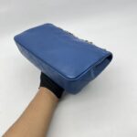 Chanel CC Flap Chain Shoulder Blue GHW