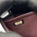 Chanel Classic Flap Wallet Caviar Black SHW
