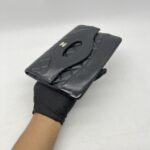 Chanel Clutch Shiny Black LGHW