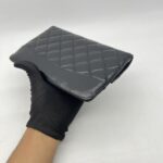Chanel Clutch Shiny Black LGHW
