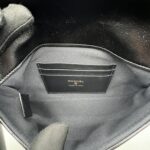 Chanel Clutch Shiny Black LGHW