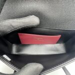 Chanel C26 Preppy Long Handle Caviar Black GHW