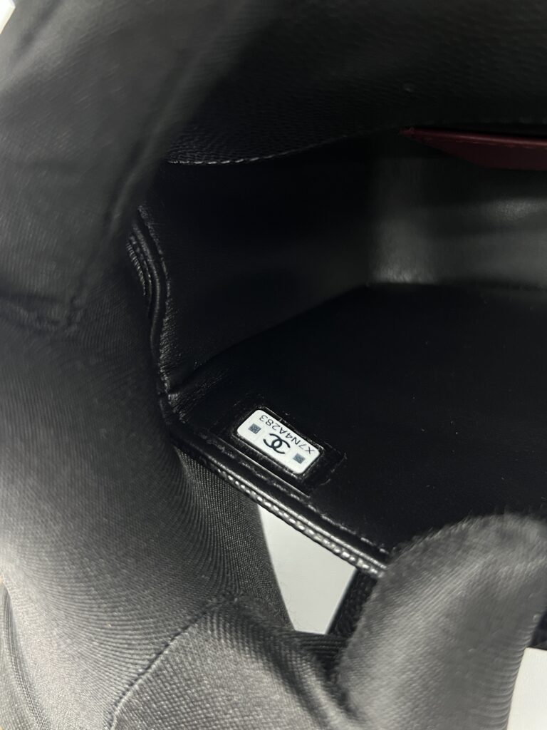 Chanel C26 Preppy Long Handle Caviar Black GHW