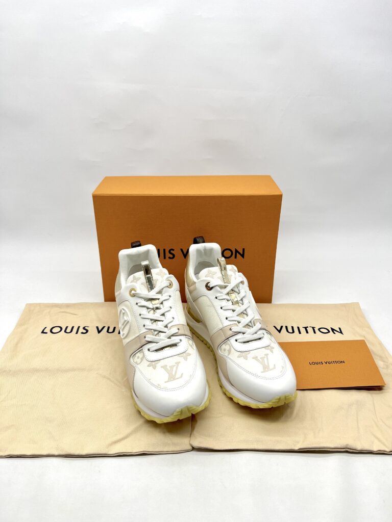 Louis Vuitton Runway Sneakers Beige Canvas