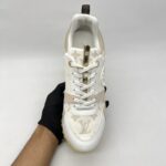 Louis Vuitton Runway Sneakers Beige Canvas