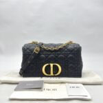 Dior Medium Caro Black GHW