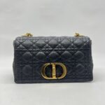 Dior Medium Caro Black GHW