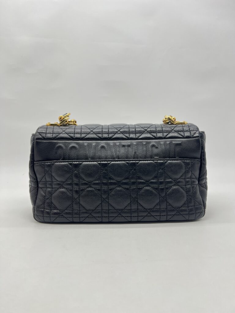 Dior Medium Caro Black GHW