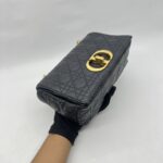 Dior Medium Caro Black GHW