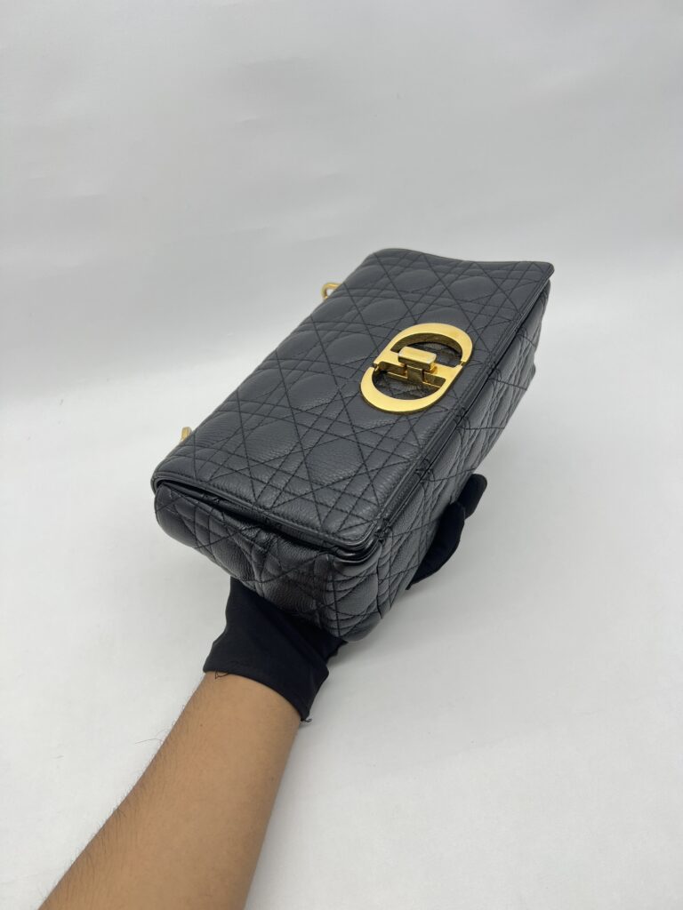 Dior Medium Caro Black GHW