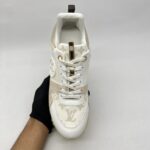 Louis Vuitton Runway Sneakers Beige Canvas