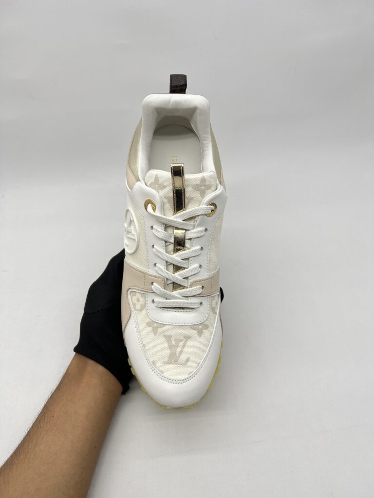 Louis Vuitton Runway Sneakers Beige Canvas