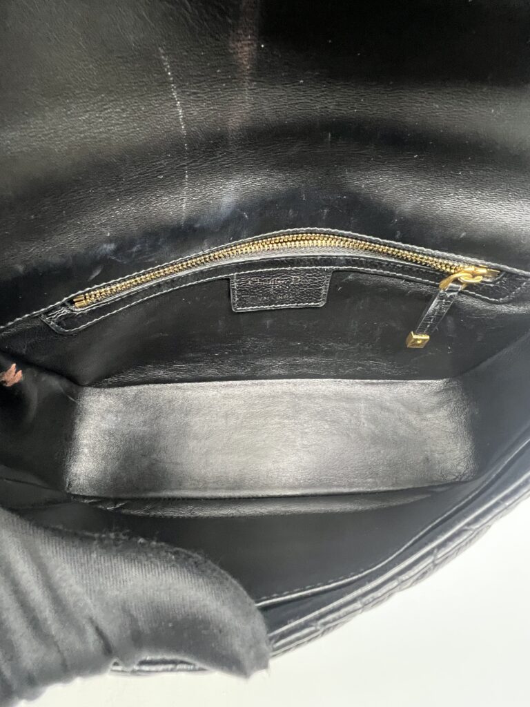Dior Medium Caro Black GHW
