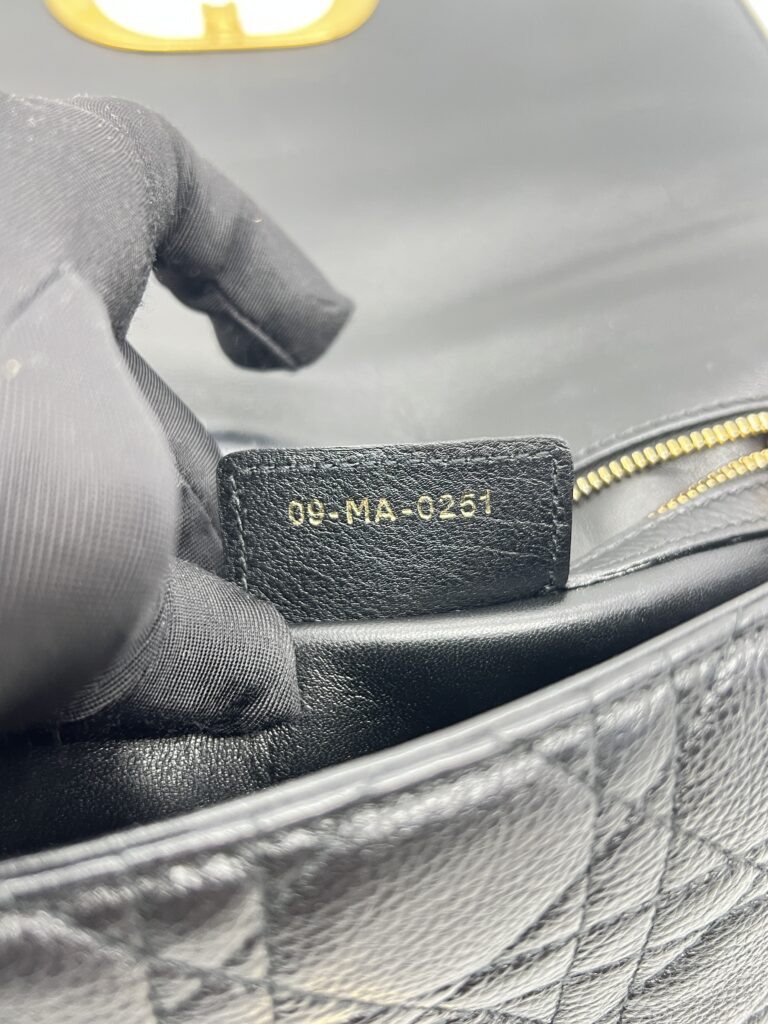 Dior Medium Caro Black GHW