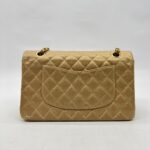 Chanel Classic Medium D Flap Caviar Gold GHW