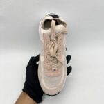 Chanel Sneakers Knit Suede Calfskin Light Pink