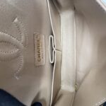 Chanel Classic Medium D Flap Caviar Gold GHW
