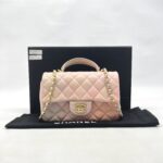 Chanel Mini Rectangle Top Handle Pink Unicorn GHW