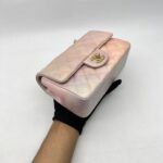 Chanel Mini Rectangle Top Handle Pink Unicorn GHW