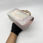 Chanel Mini Rectangle Top Handle Pink Unicorn GHW