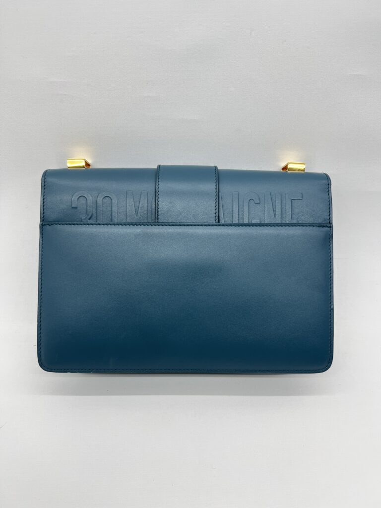 Dior 30 Montaigne Teal GHW Enamel