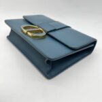 Dior 30 Montaigne Teal GHW Enamel