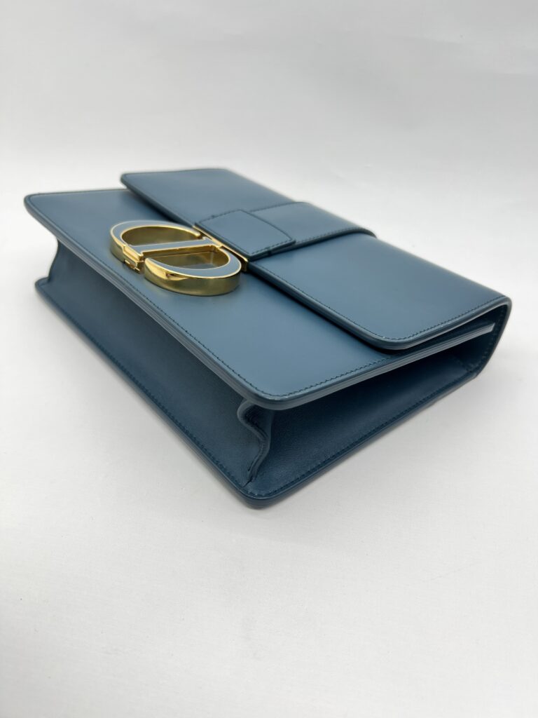 Dior 30 Montaigne Teal GHW Enamel