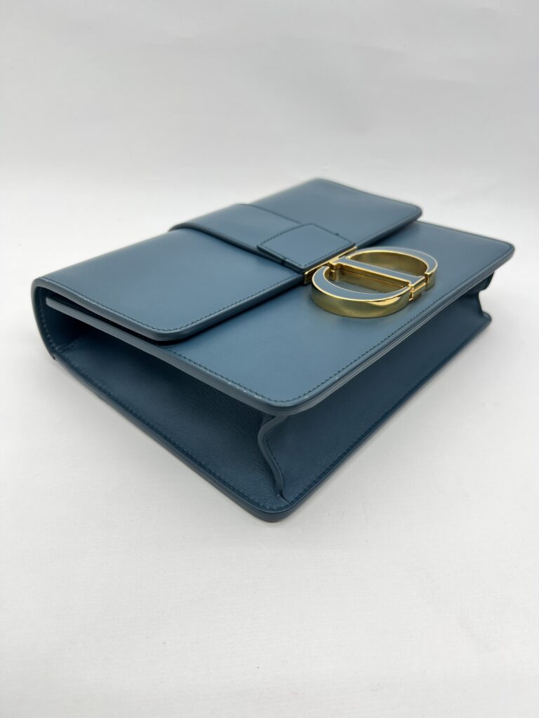 Dior 30 Montaigne Teal GHW Enamel