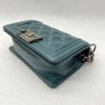 Chanel Boy 20 Lambskin Green RHW