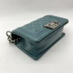 Chanel Boy 20 Lambskin Green RHW