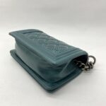 Chanel Boy 20 Lambskin Green RHW