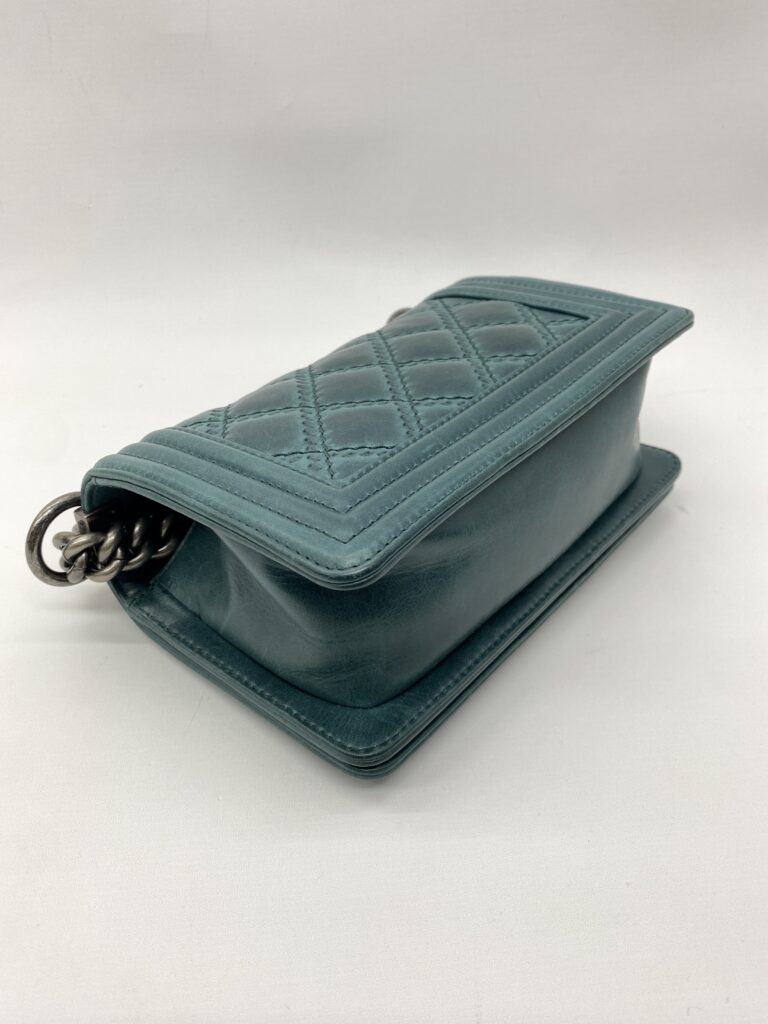 Chanel Boy 20 Lambskin Green RHW