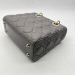 Dior Lady Dior Small Lambskin Grey GHW